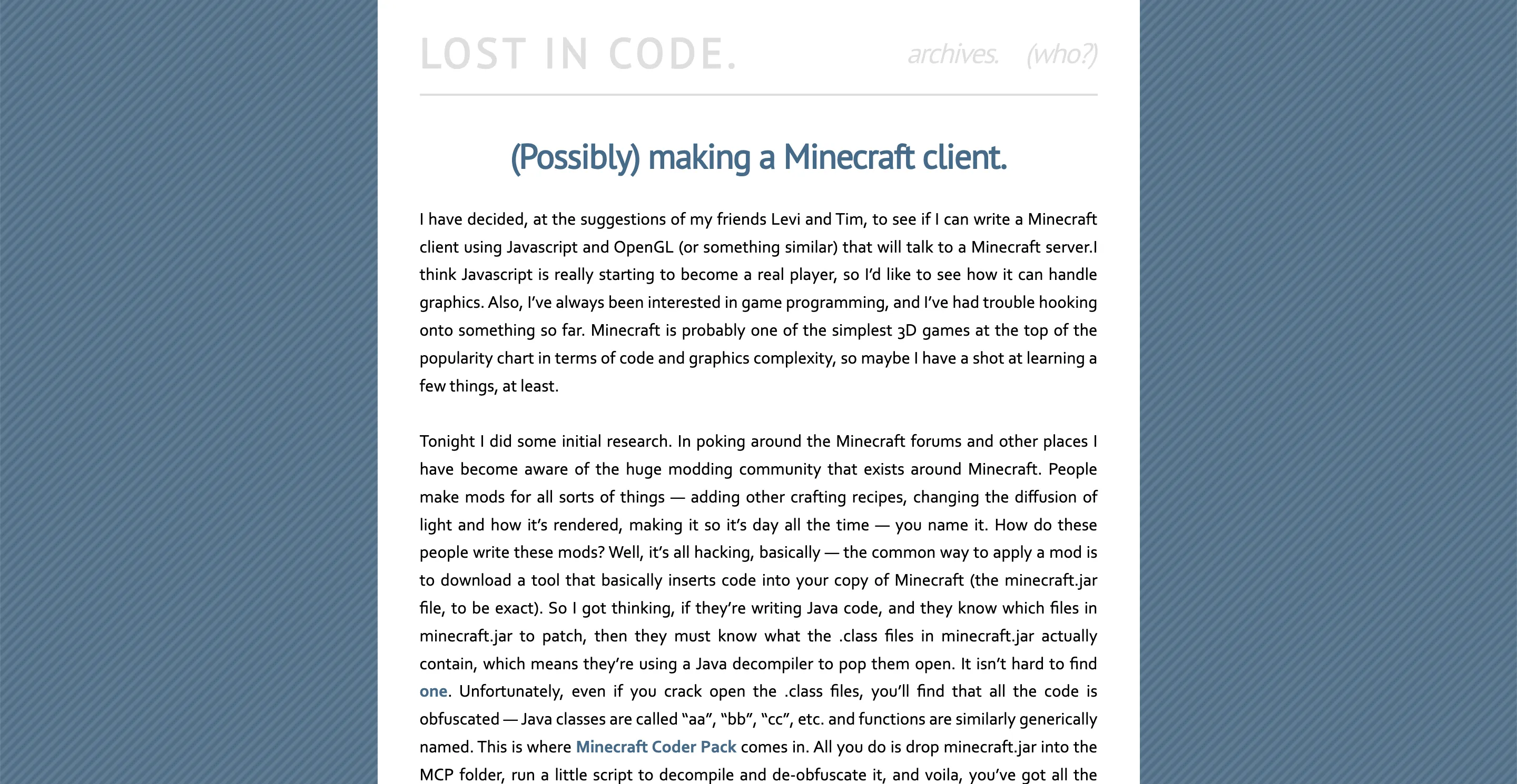 lostincode.net (2/19/2011)